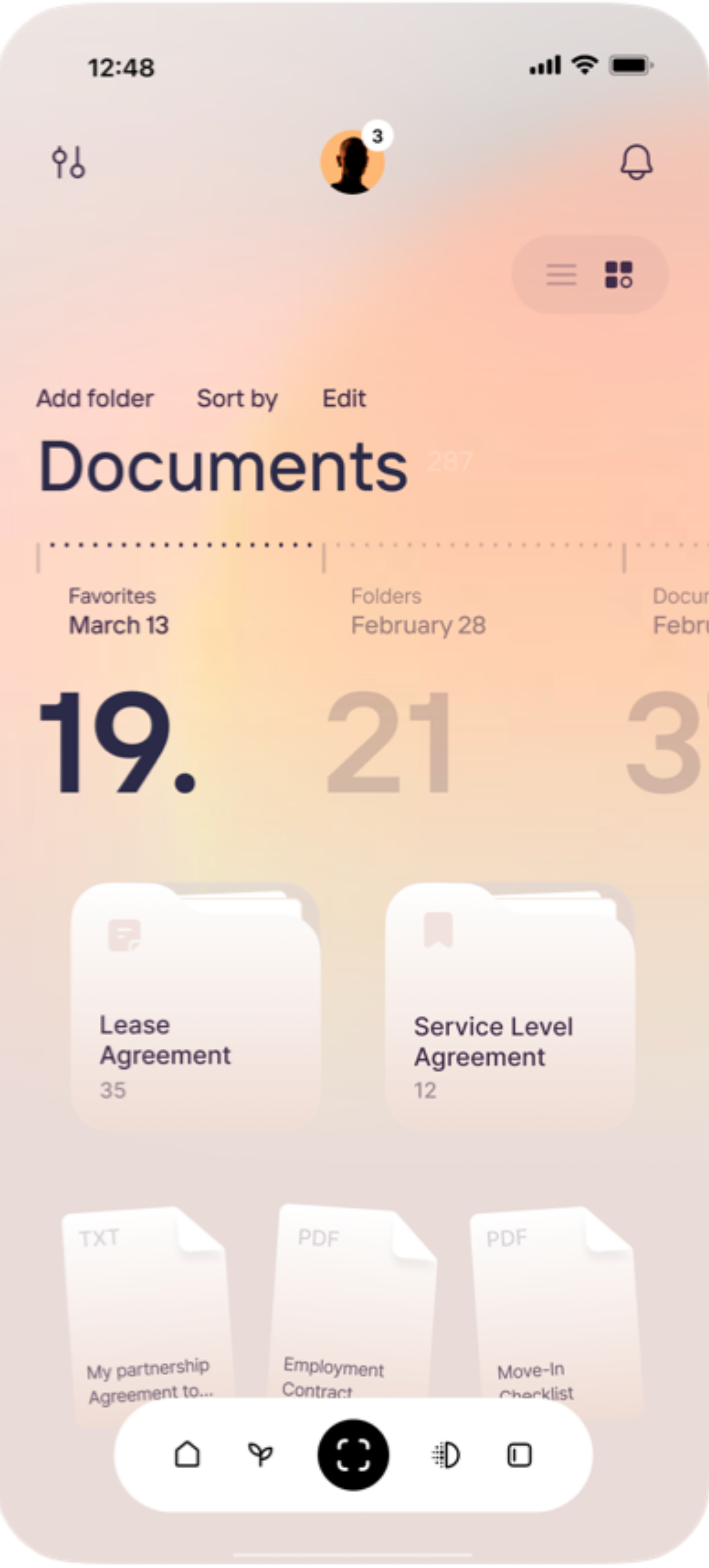 SOLEUM™ RISE community screen